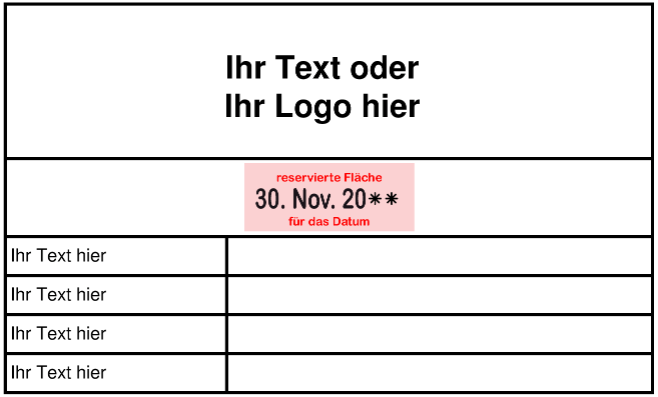 Vorlage wählen: 6575