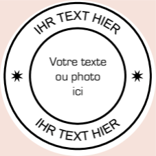 Tampons ronds   – Concevez et commandez vous-même en ligne  Tampons ronds   – Concevez et commandez vous-même en ligne