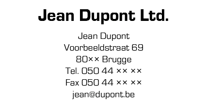 Tampons d'adresse sans cadre   – Concevoir et commander en ligne 