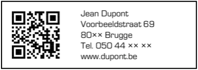 Tampons QR code   – Générer en ligne, également avec la date  Tampons QR code   – Générer en ligne, également avec la date