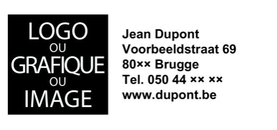 IMPACT2PRINT Brillant 520 Texte VIP Auto-Encreur Ronde Mini Tampon En Caoutchouc Custom Business Timbres Bureau Fixe 