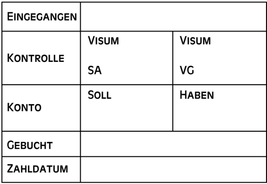 Address stamp with frame