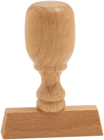 Houtstempel B×H 50×10 mm (922)