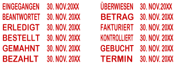 Trodat Professional 5117: Empreinte 4127