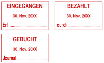 Trodat Professional 5430/L: Empreinte 1819