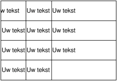 Sjabloon kiezen: 1407