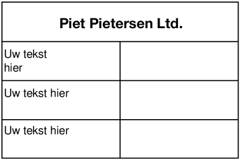 Sjabloon kiezen: 1438