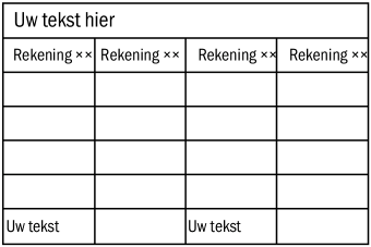 Sjabloon kiezen: 1440