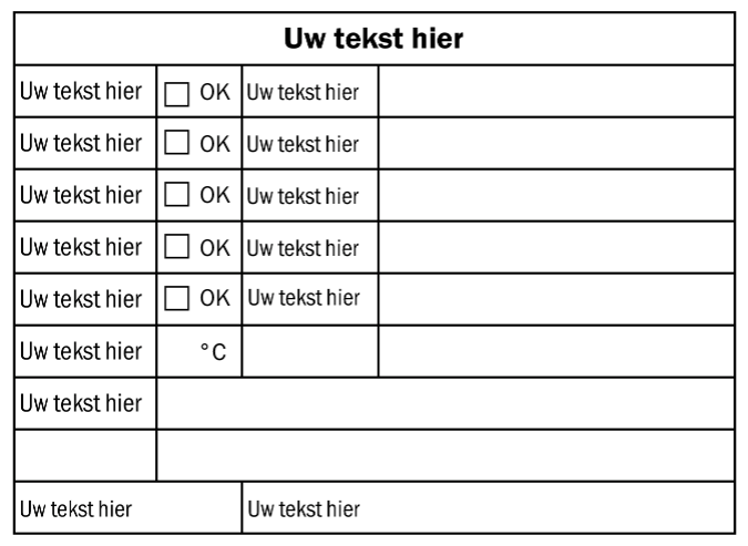 Sjabloon kiezen: 6085